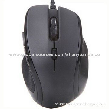 Wired mouse, 10 million times interface key life, 9 keys